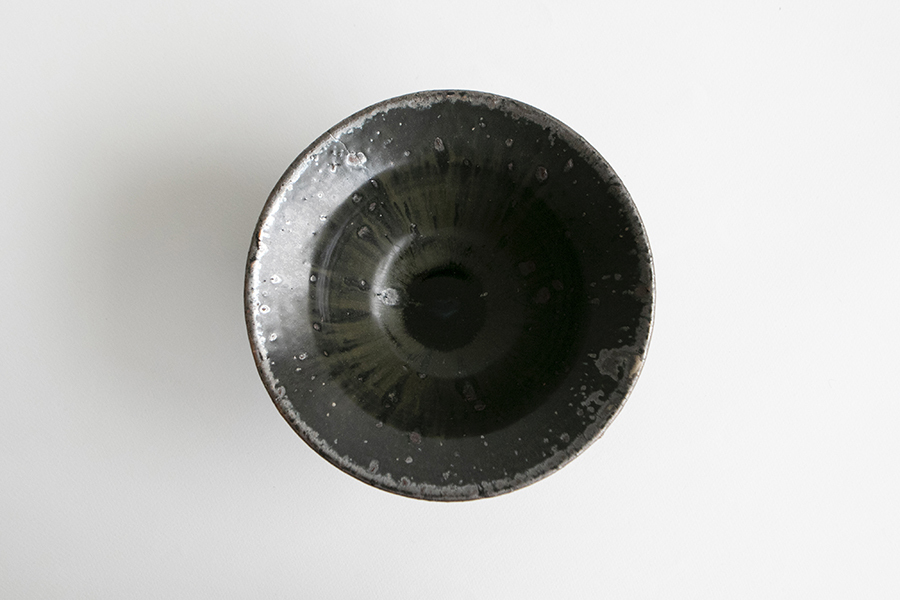 小野象平-黑化妝 邊碗 小