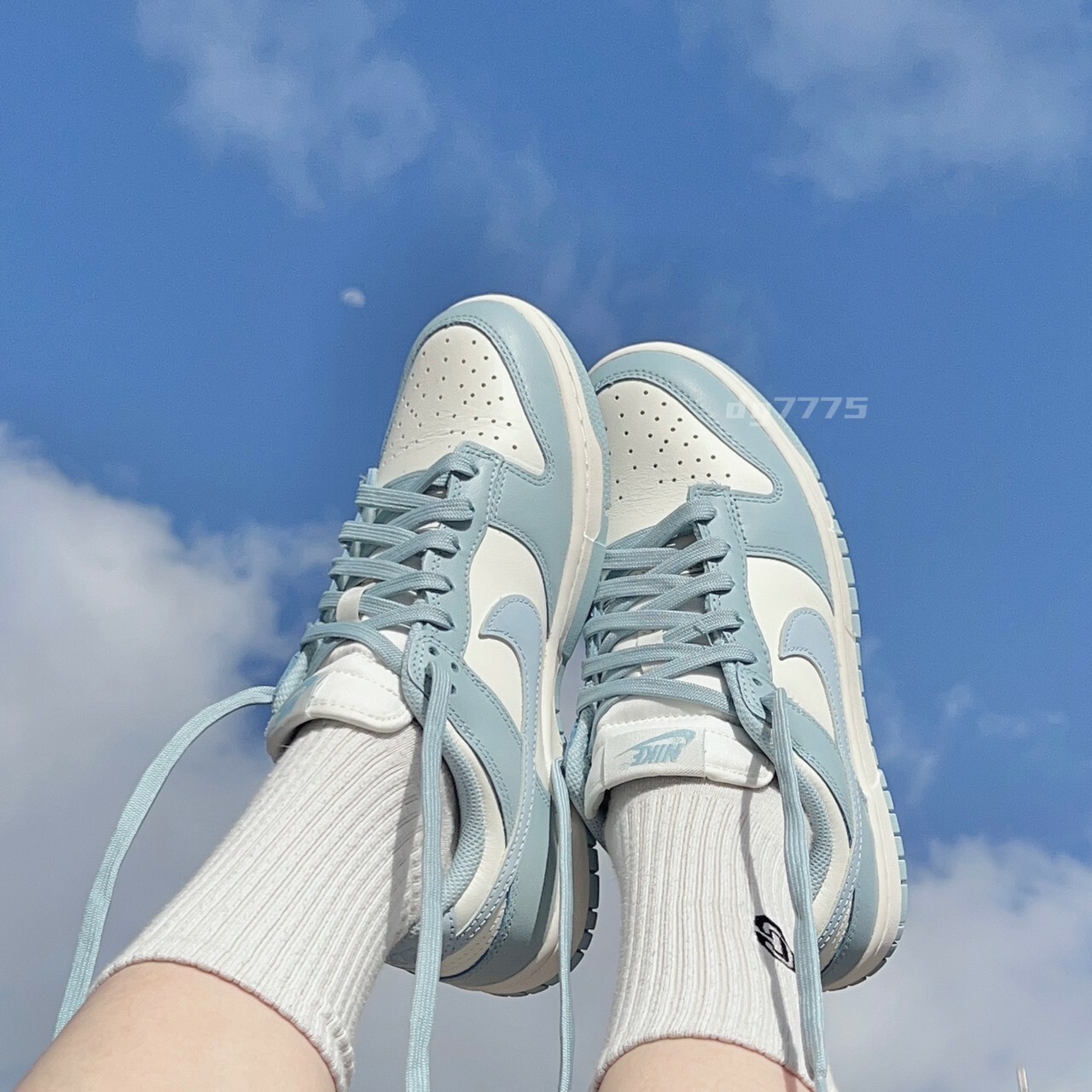 #現貨 NIKE DUNK LOW 海鹽牛乳 寶寶藍 定製款