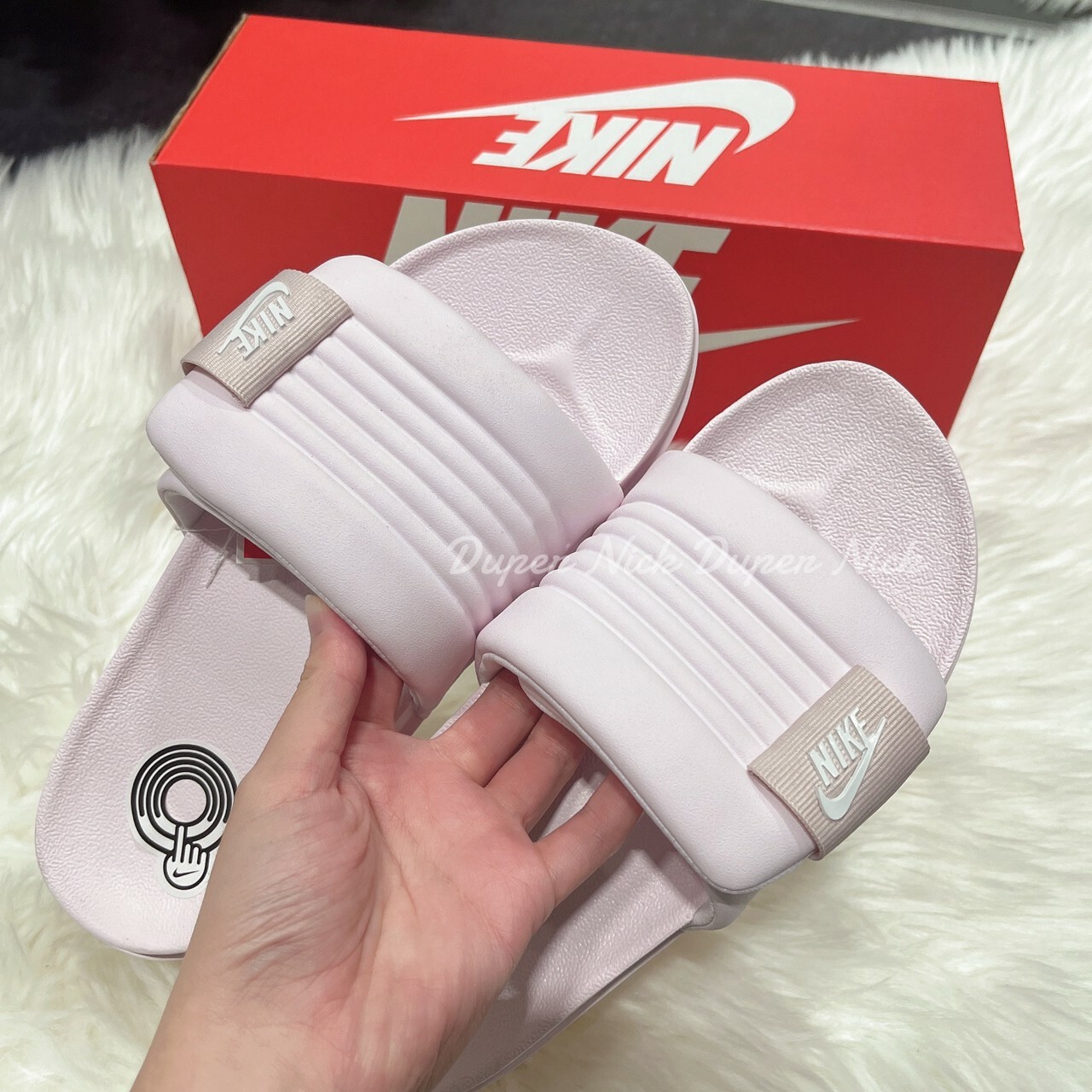 Nike W NIKE OFFCOURT ADJUST SLIDE 粉色