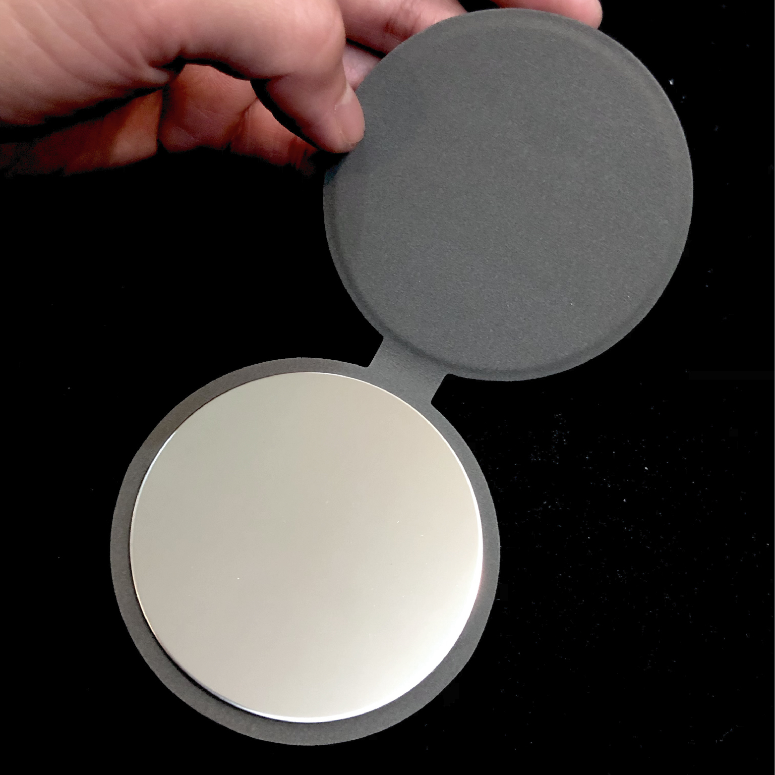 【TIE GI 鐵擊】潮感灰隨身鏡