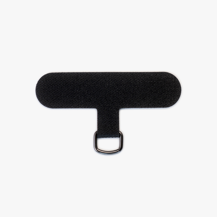 手機掛繩夾片 - (黑色墊片)