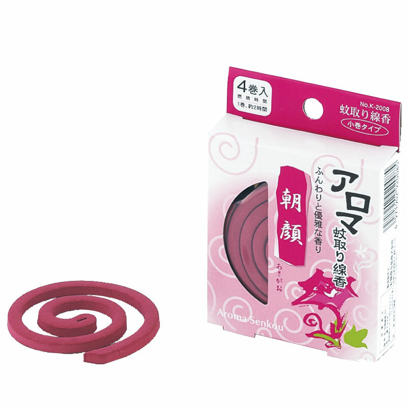 日本紀陽KIYOU AROMA芳香迷你蚊香4入 五種香味