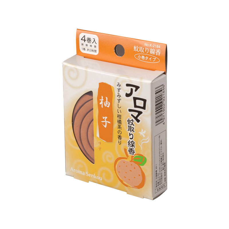 日本紀陽KIYOU AROMA芳香迷你蚊香4入 五種香味