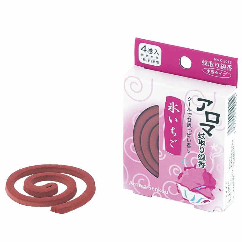 日本紀陽KIYOU AROMA芳香迷你蚊香4入 五種香味
