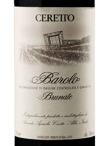 Ceretto Brunate Barolo 2018 (RP95)