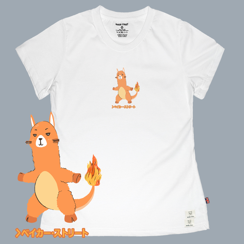 Charmpaca 火龍駝 女版短T