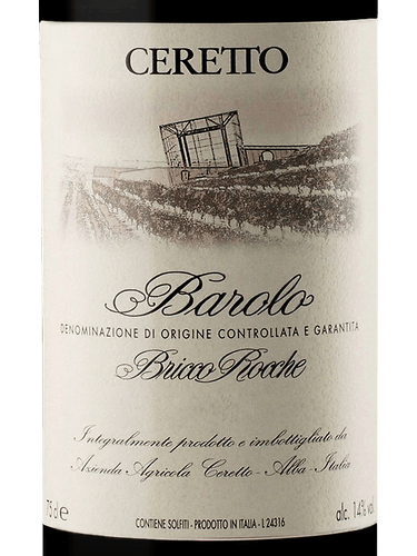 Ceretto Barolo Bricco Rocche 2018 (RP94)