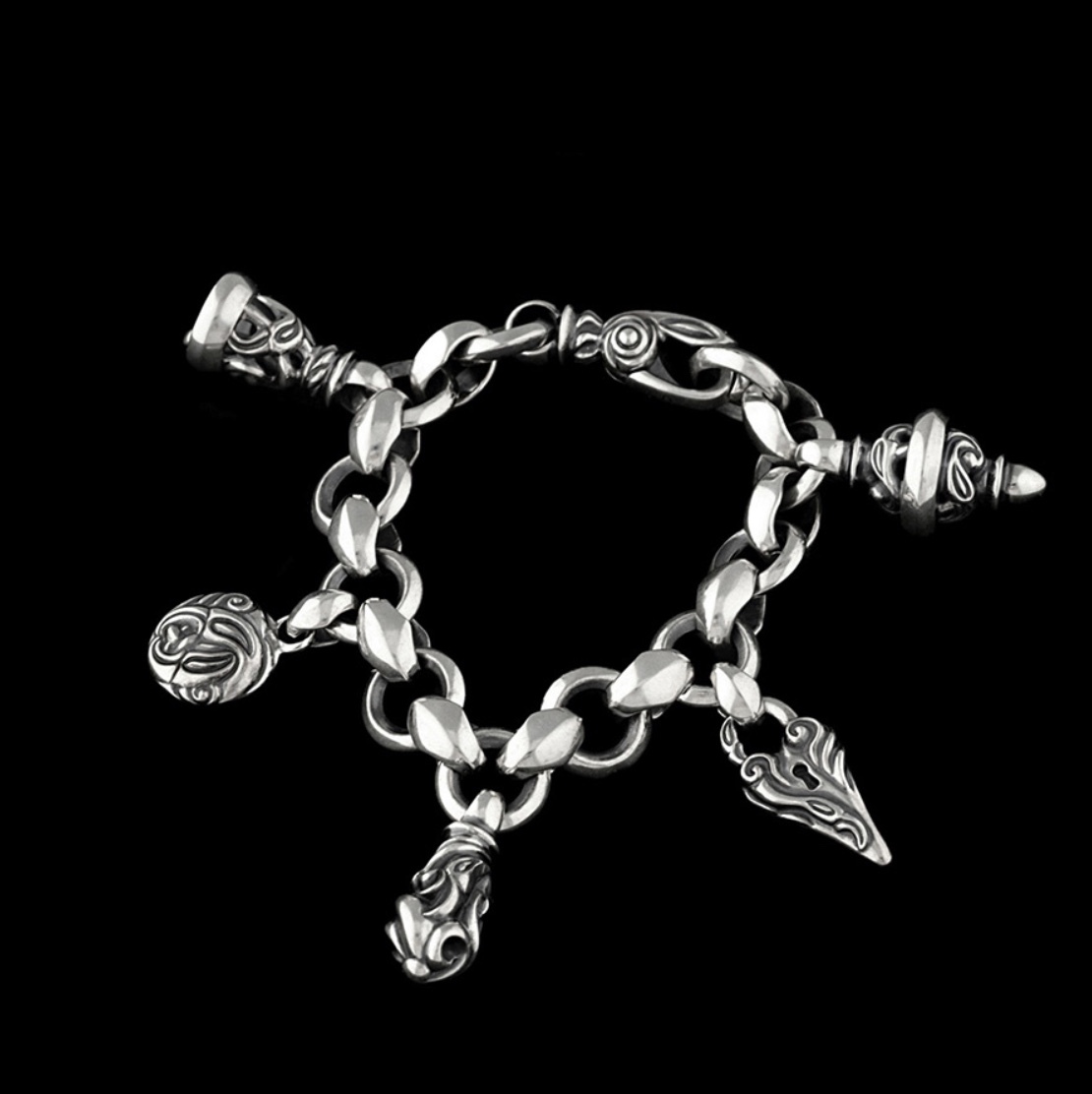 MF Bracelet: MF Charm