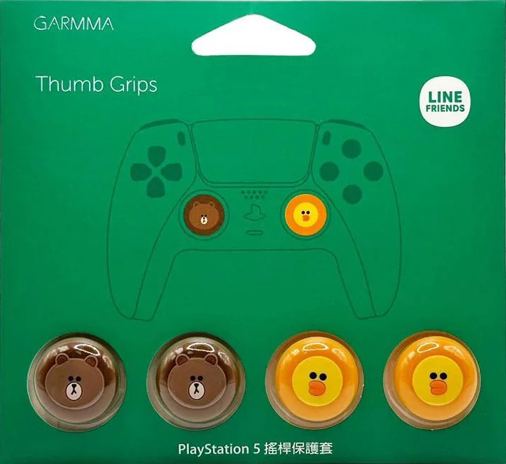 PS5 GARMMA 搖桿類比保護套 LINE FRIENDS