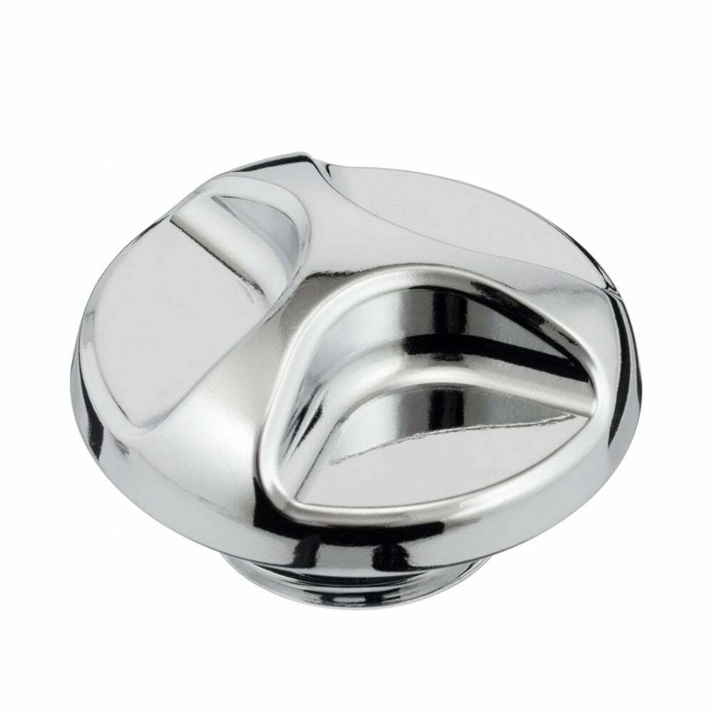 Motone Buzzsaw Engine Oil Filler Cap - Billet - Chrome