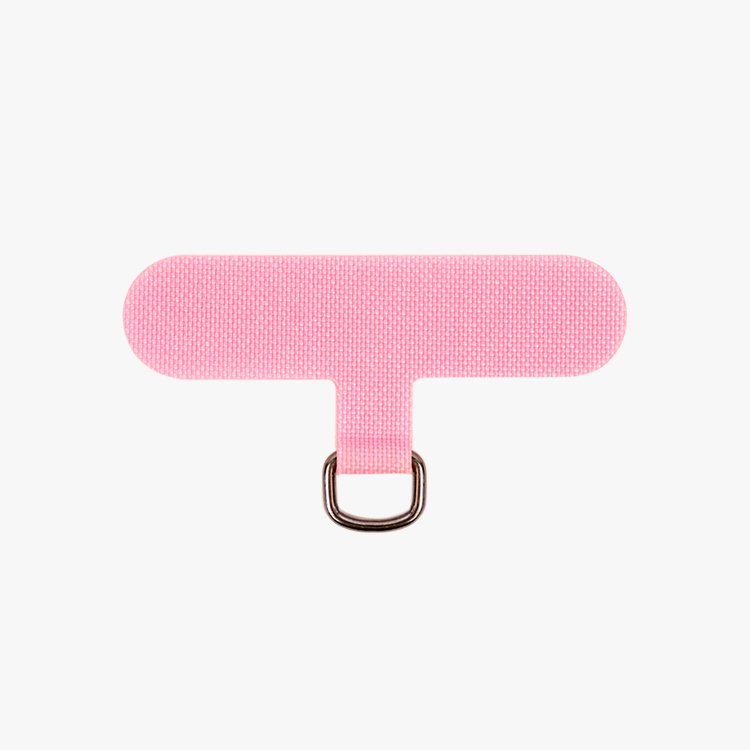 手機掛繩夾片 - (糖果粉墊片)