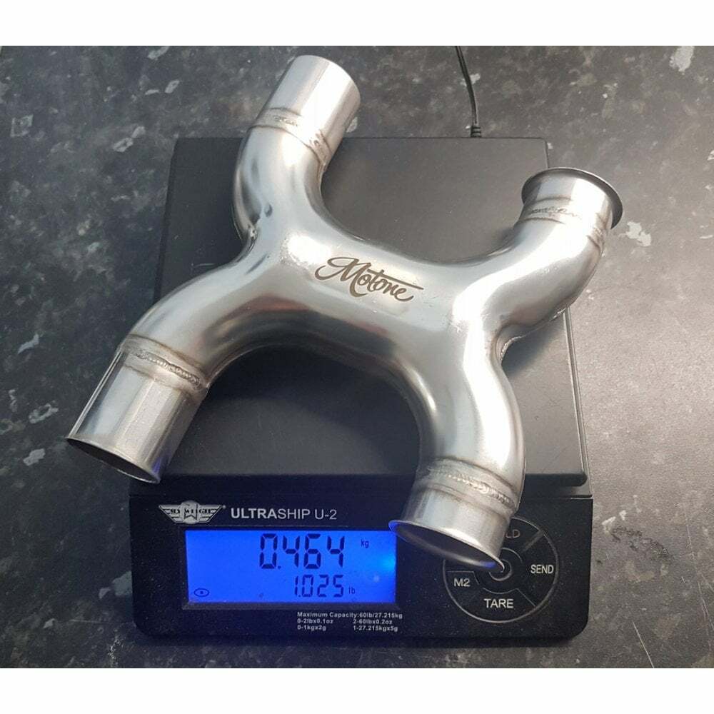 Motone LC X-Pipe Lite Cat-Delete Exhaust System