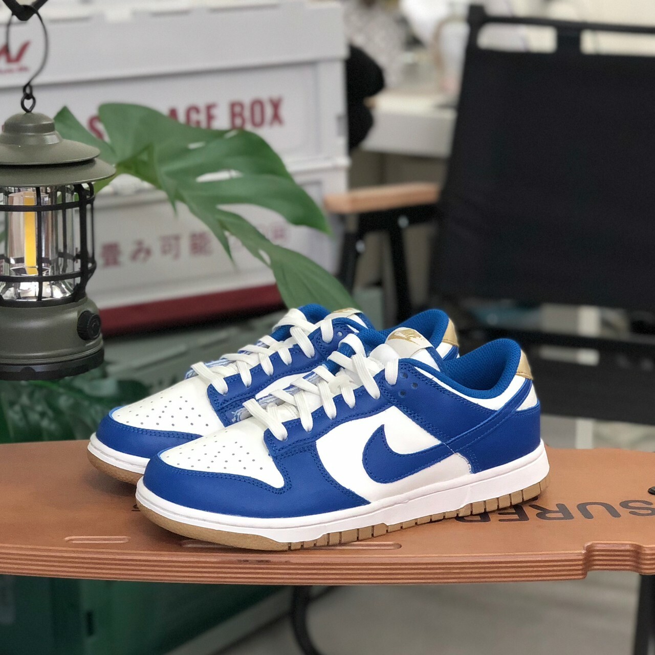 Nike Wmns Dunk Low Kansas City Royals 女鞋 皇家藍 金 焦糖底  FB7173-141