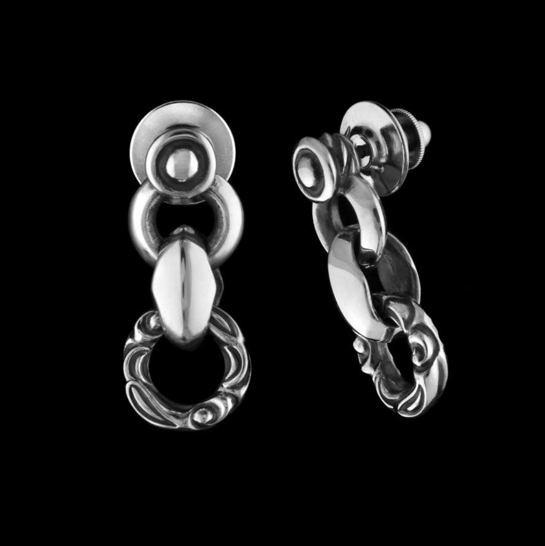 MF Lapel Pin: Linked Cygnet