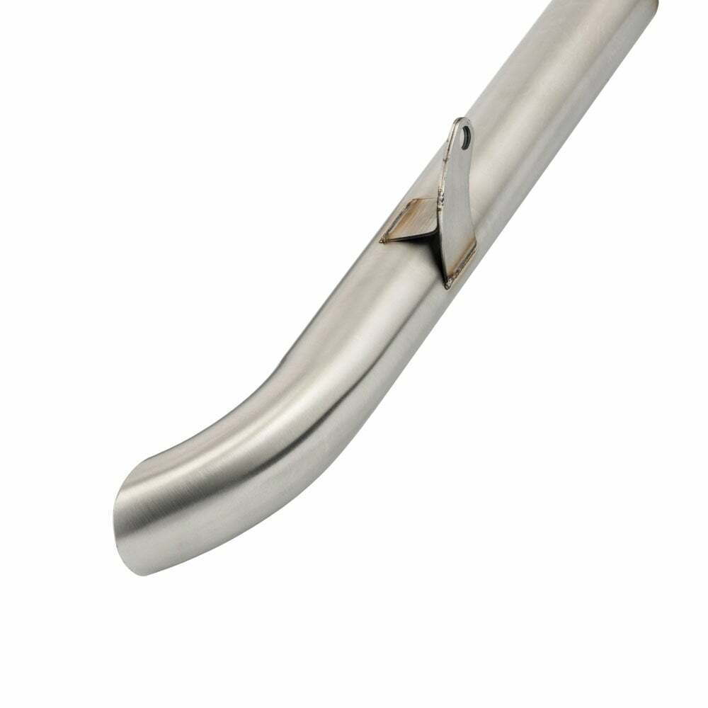 Motone 水冷 Street Twin專用 排氣管 切口 髮絲銀