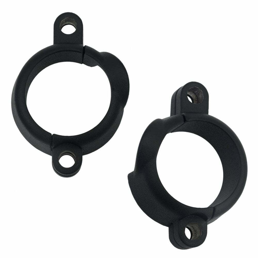 Motone Stealth Exhaust Clamps - Black