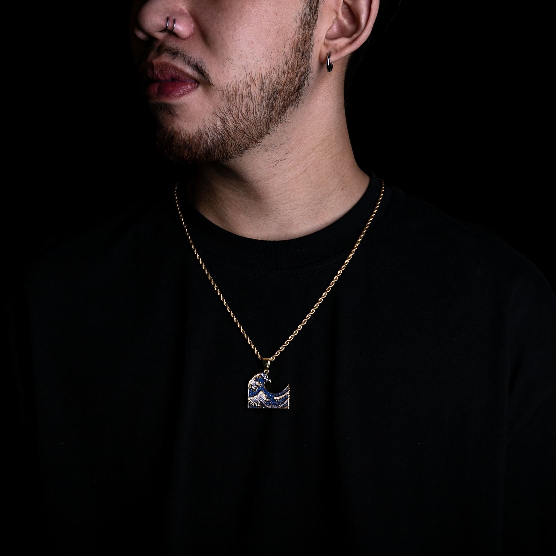 滿鑲浮世繪墜飾