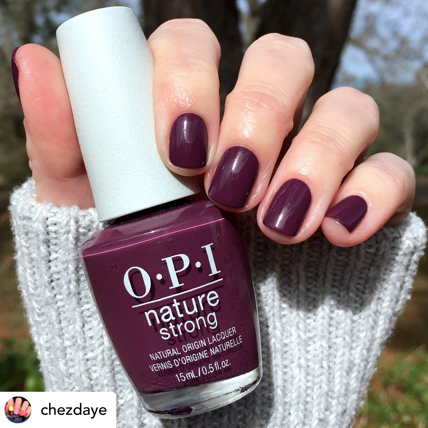 OPI Nature Strong Lacquer 甲油-Eco-Maniac-NAT 023