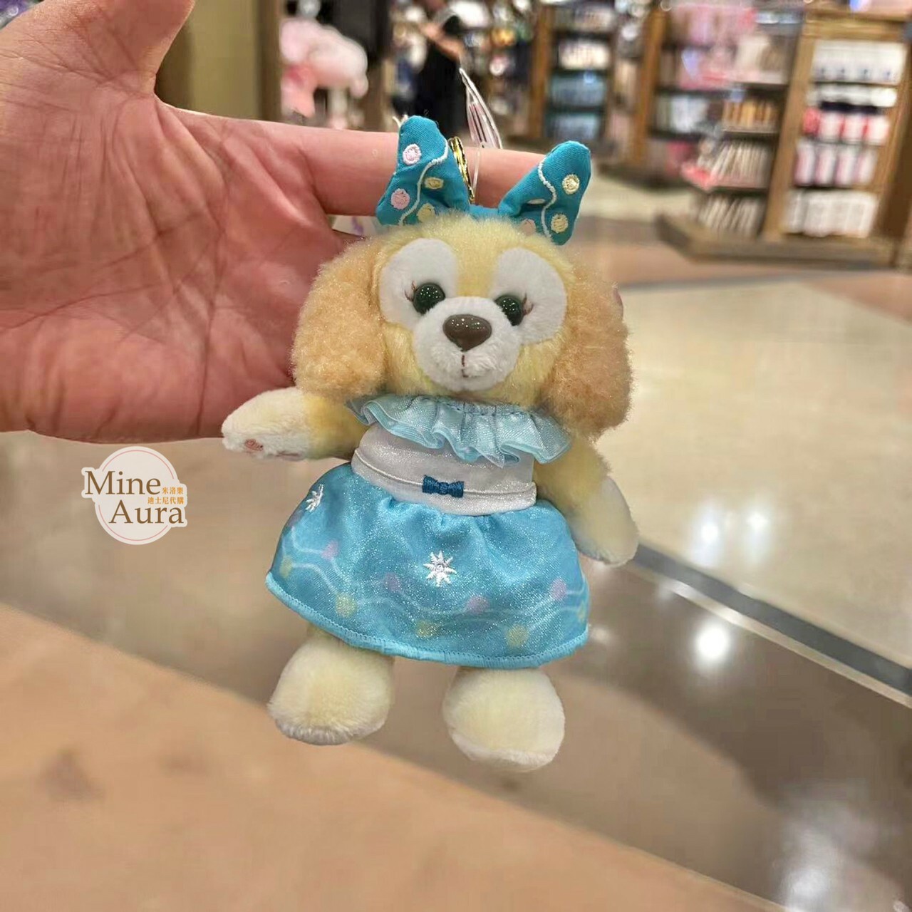 (現貨) 夏日泡泡趴 達菲 Duffy 和朋友們系列 餅乾 CookieAnn 絨毛 鑰匙圈 吊飾 -上海迪士尼樂園