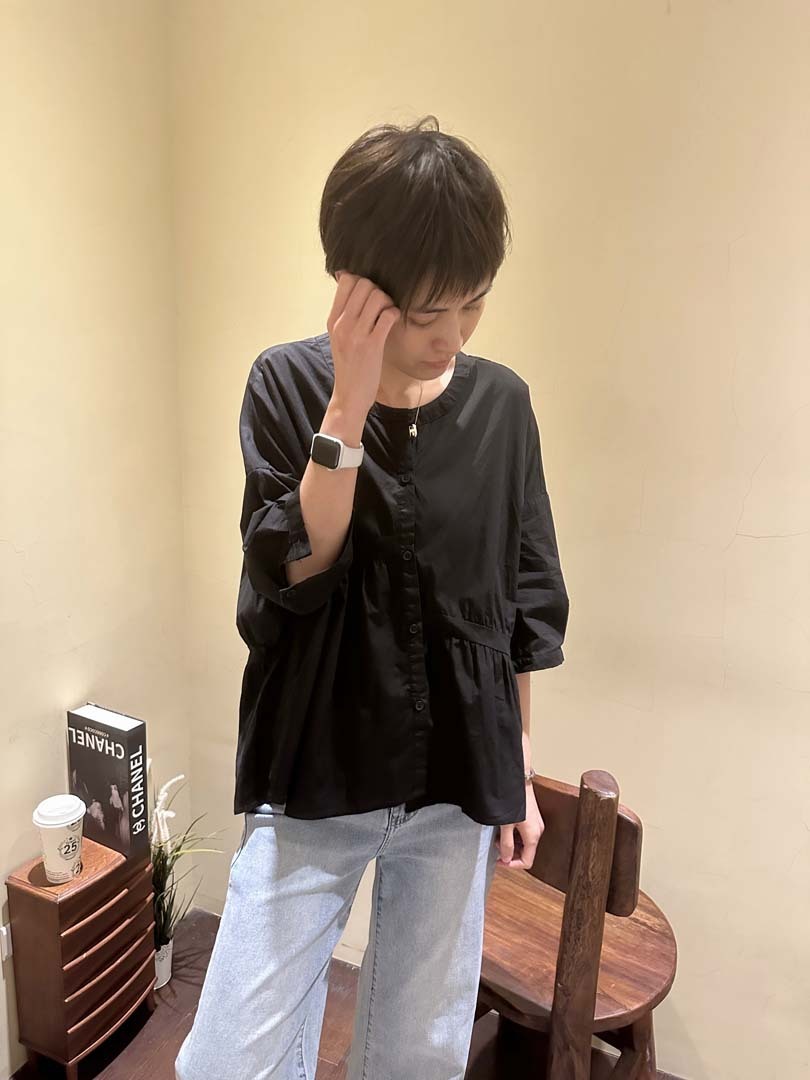 日系棉質不規則襯衫 ⚡️搶現貨⚡️