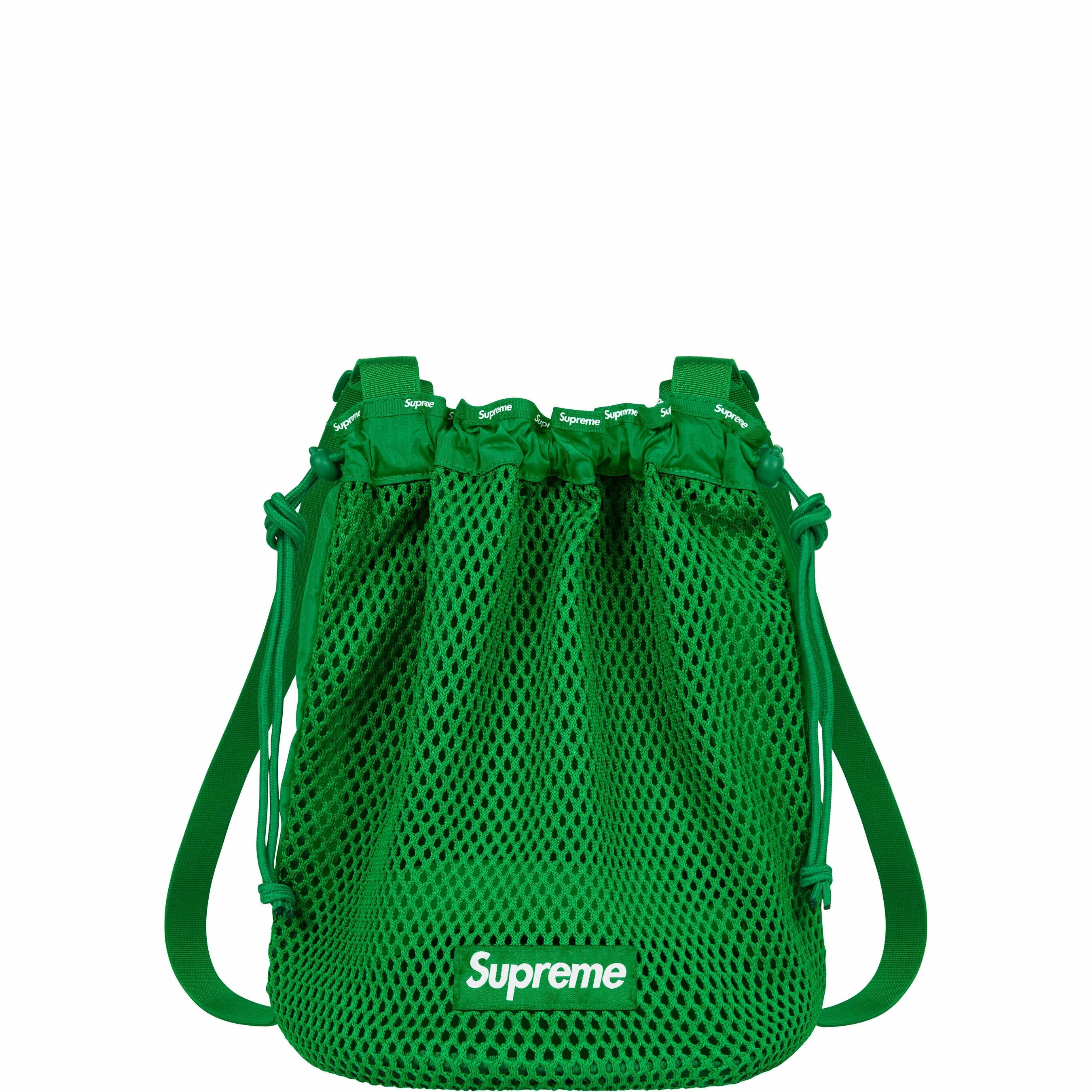 Supreme Mesh Small Backpack - GREEN