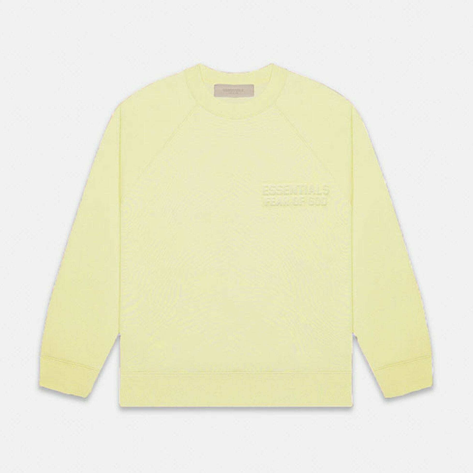 Fog Essentials FW22 Logo Sweatshirt- Yellow
