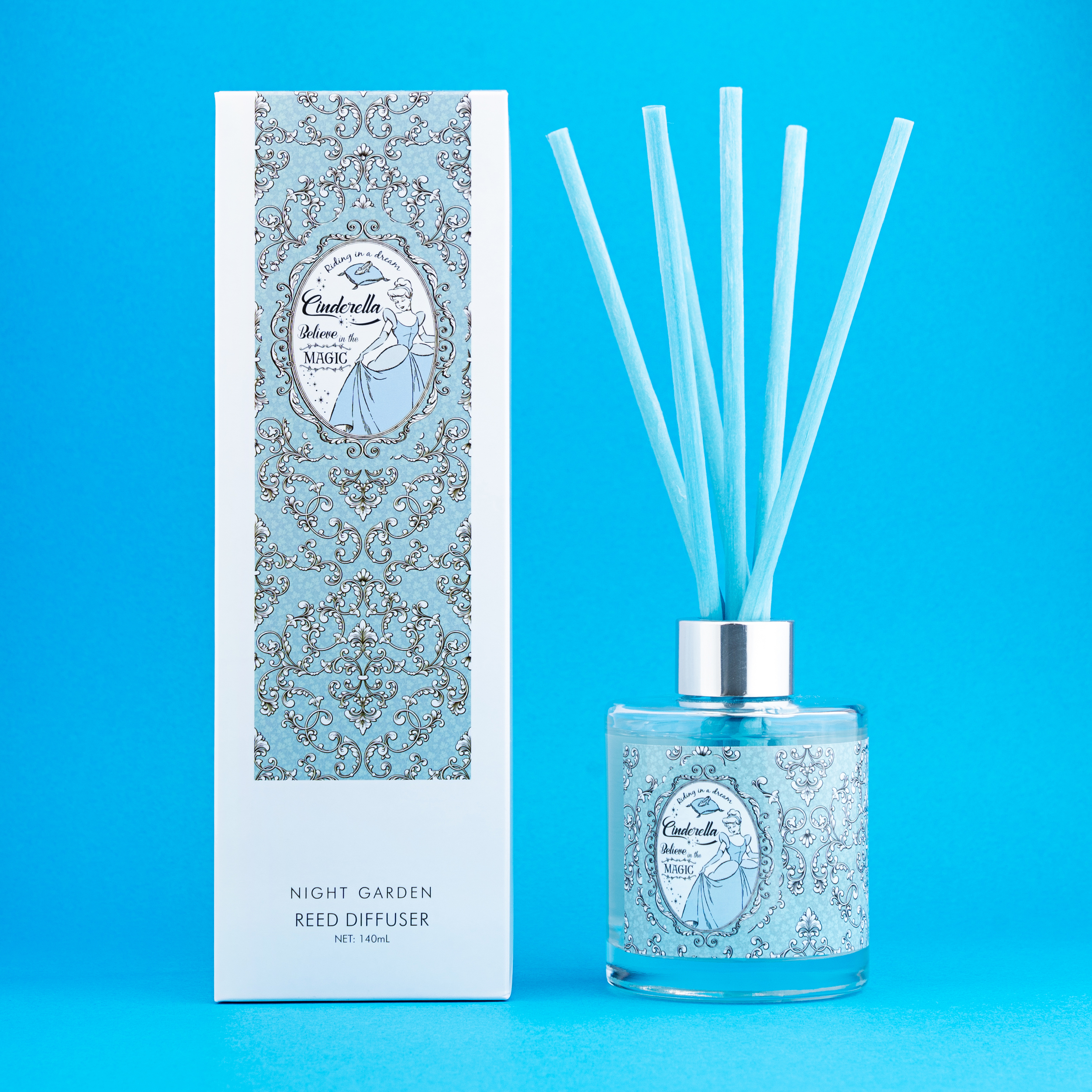 Disney 復古版灰姑娘室內香薰棒套裝 140ml