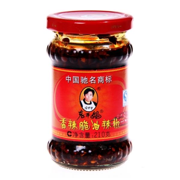 老干媽香辣脆油辣椒 210g