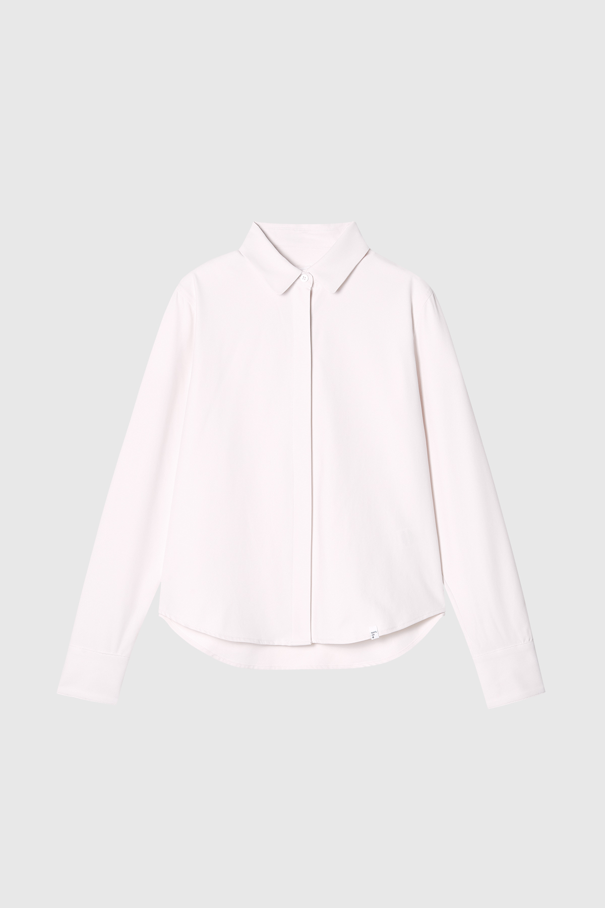 INFINITY 長袖襯衫 SLIM 女（淺粉）