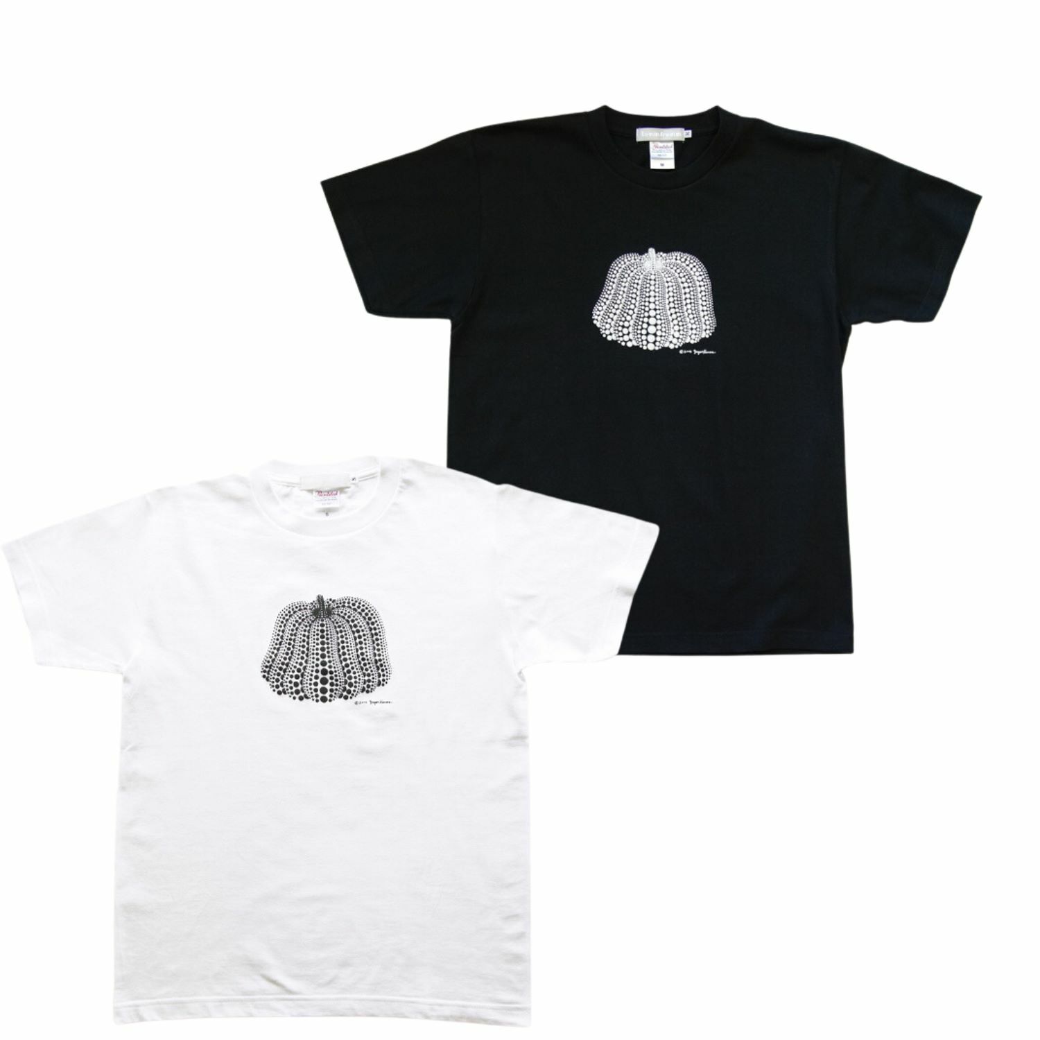 Yayoi Kusama LAMMFROMM Pumpkin TEE(Black x Wh Pumpkin)(White x Blk Pumpkin)