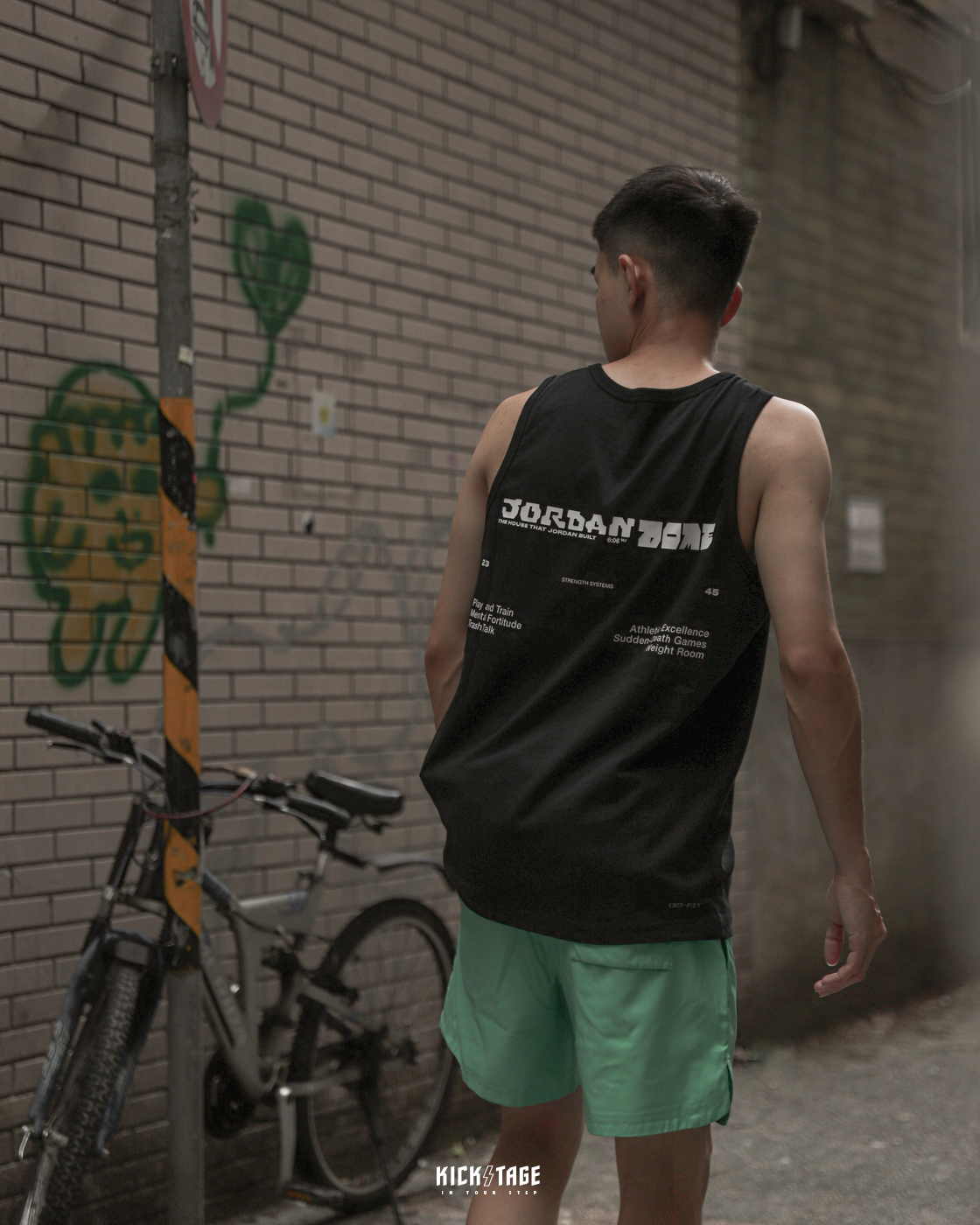 **特價商品售出不退換**男款 NIKE JORDAN DRI FIT TANK 黑色 黃色 白色 AJ標語 快速排汗 籃球 運動背心【DX9606】