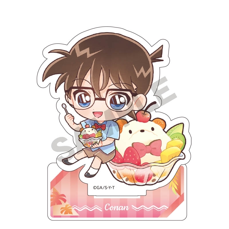 名偵探柯南-日版壓克力立牌-江戶川柯南 夏日冰品甜點ver.