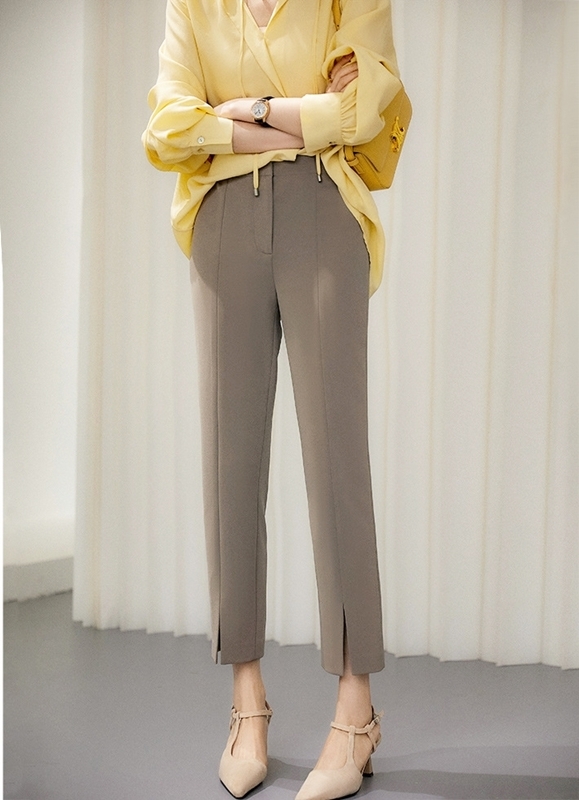 前開衩九分西裝褲 三色