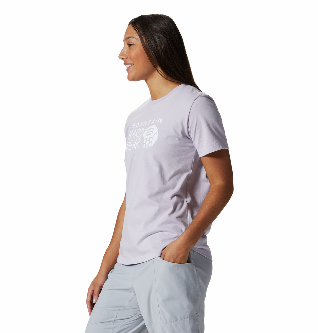 MHW 女裝有機棉 MHW Logo Short Sleeve 拂曉紫 (MHW1983031543)