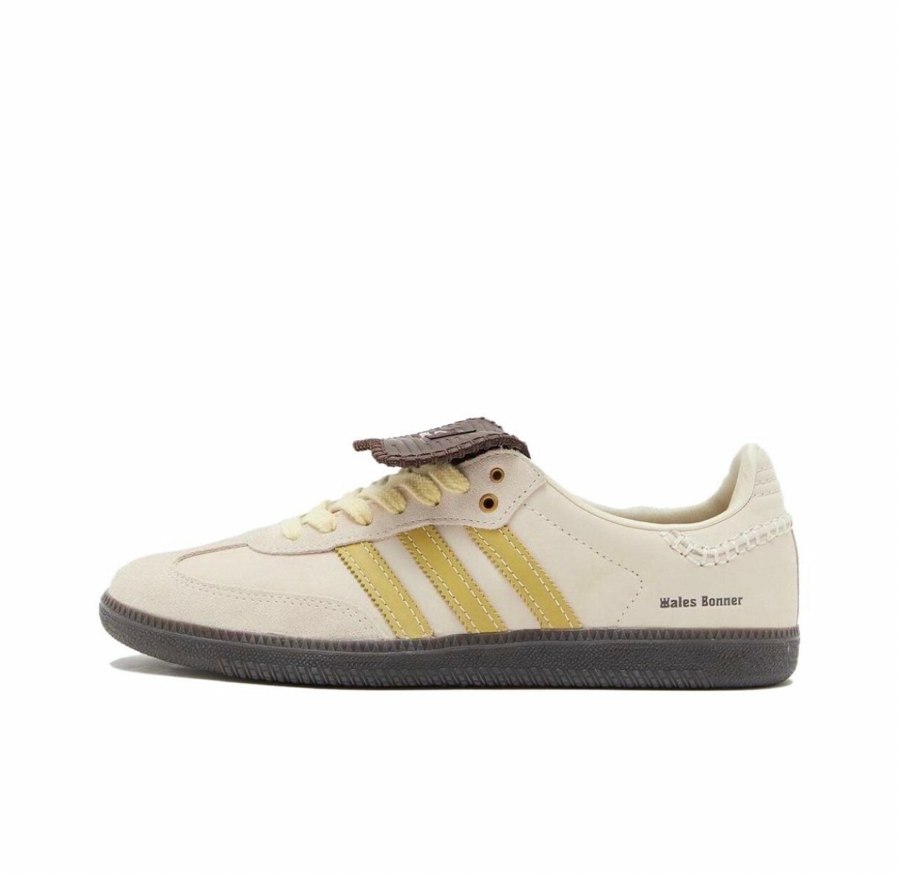 代購 adidas x Wales Bonner Silver Samba 休閒鞋 板鞋 白棕色 ID2017  JUN-