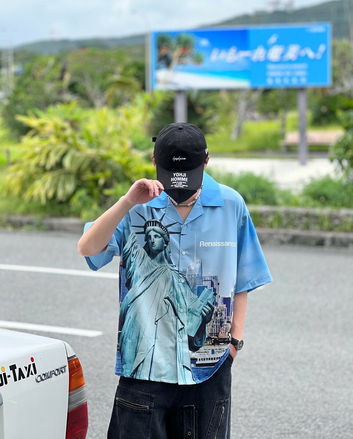 RENAISSANCE 城市限定款 自由女神 古巴領 襯衫 短袖 ‘’ Statue of Liberty Shirt ‘’