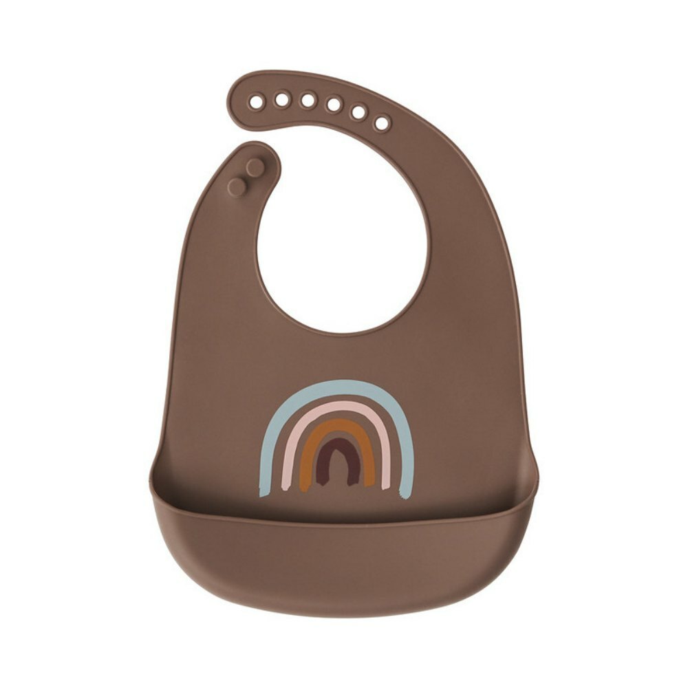 OYOY 矽膠圍兜2入組 / 夢想彩虹