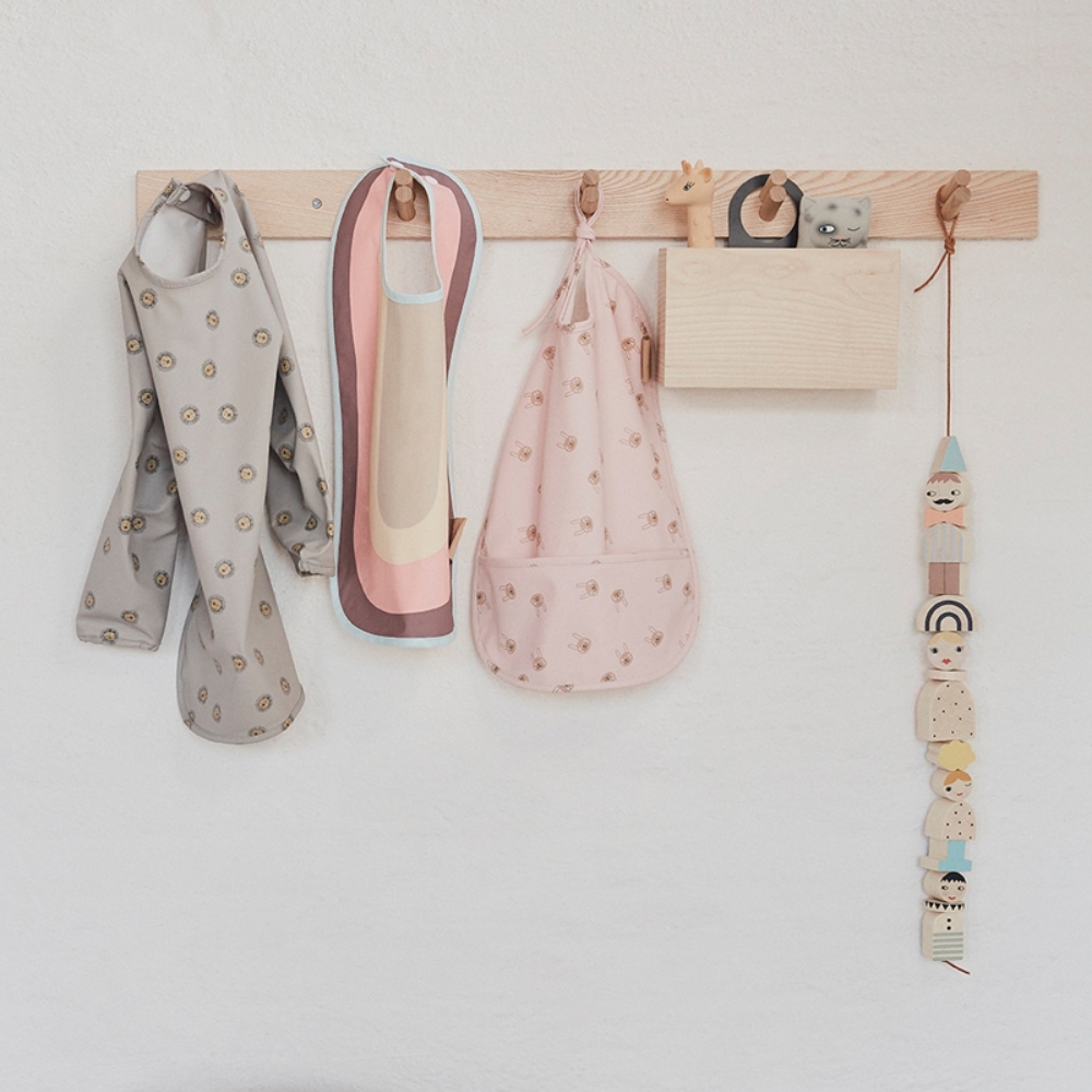 OYOY  防水口袋圍兜 / 小兔