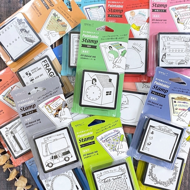 MIDORI 浸透印章_日曆