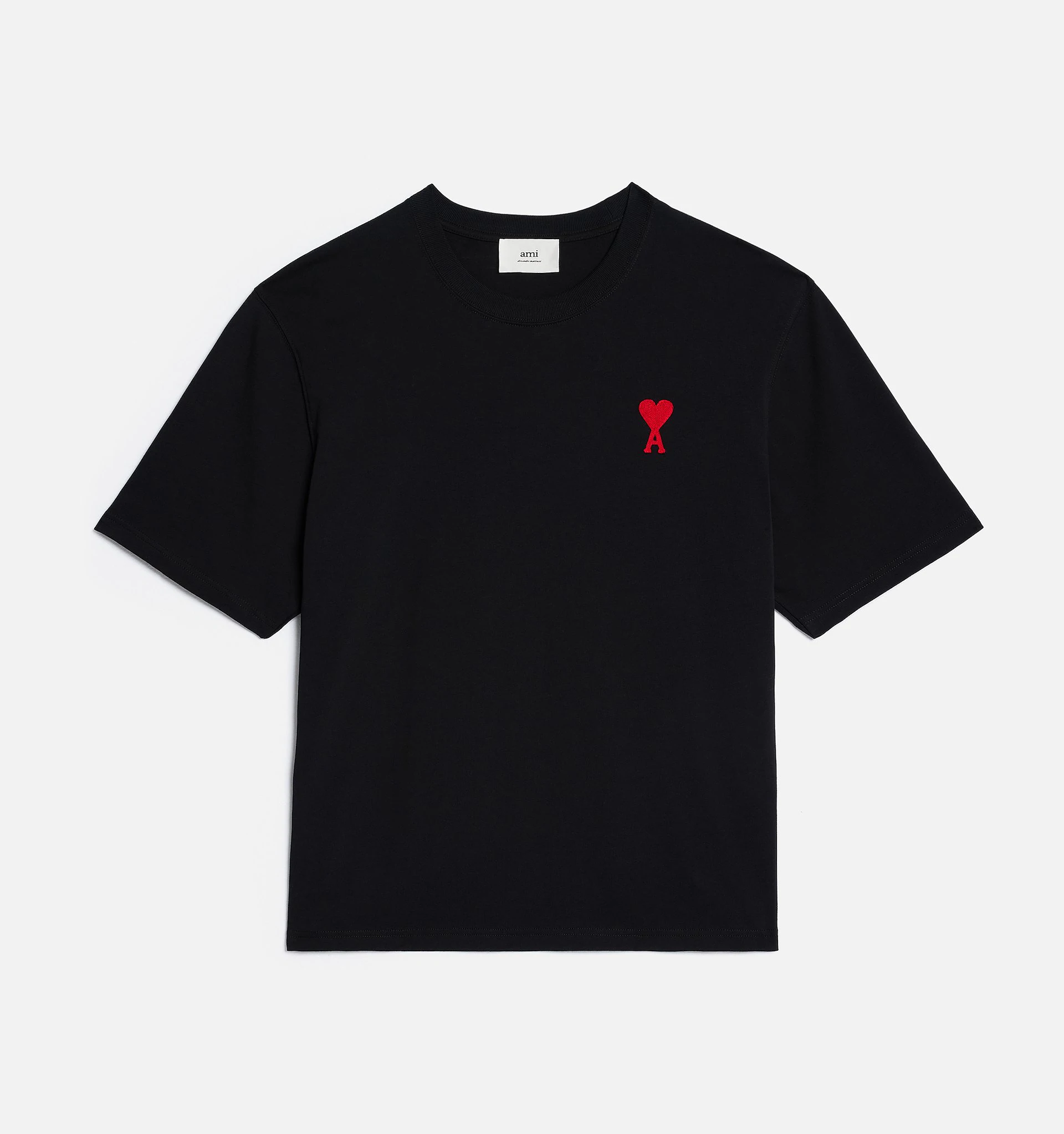 AMI Paris W de Coeur Tee Logo