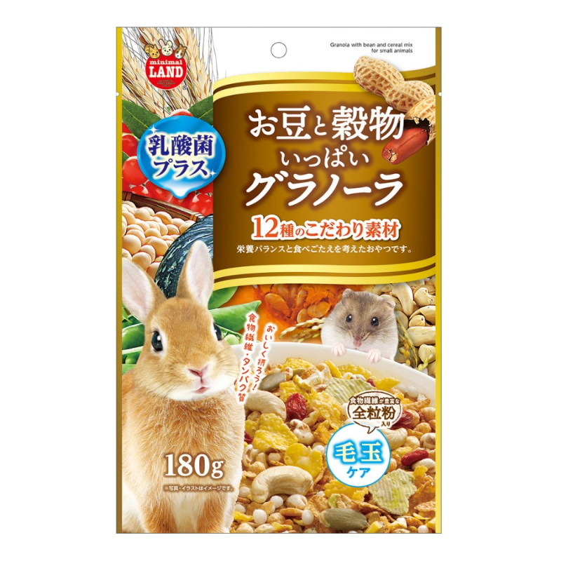 Marukan 小動物12種豆穀物營養小食 - 180g