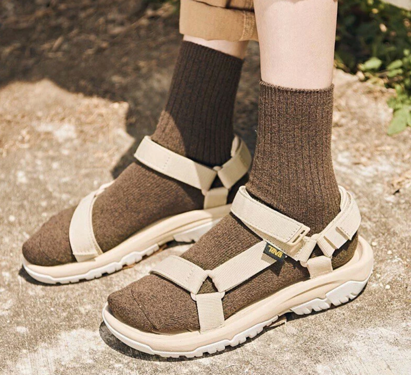 【現貨】TEVA M HURRICANE XLT 2 織帶 奶茶色 涼鞋 1019234-SSME