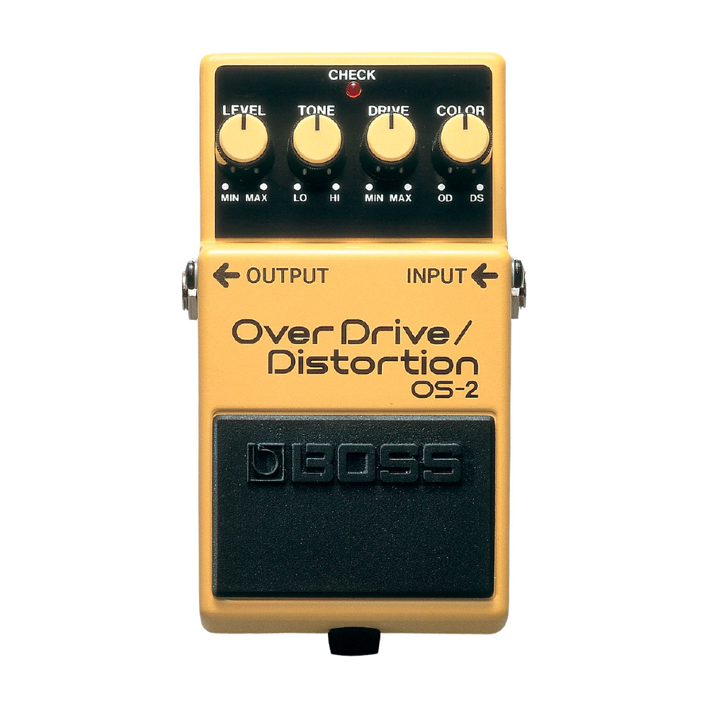 BOSS BOSS / OS-2 破音效果器(OverDrive/Distortion) — 三峽效果器｜YA! 玩音樂