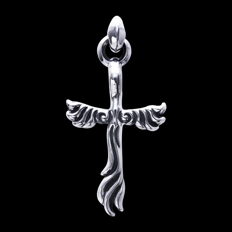 MF Pendant: Lone Eagle Cross Linked Silk