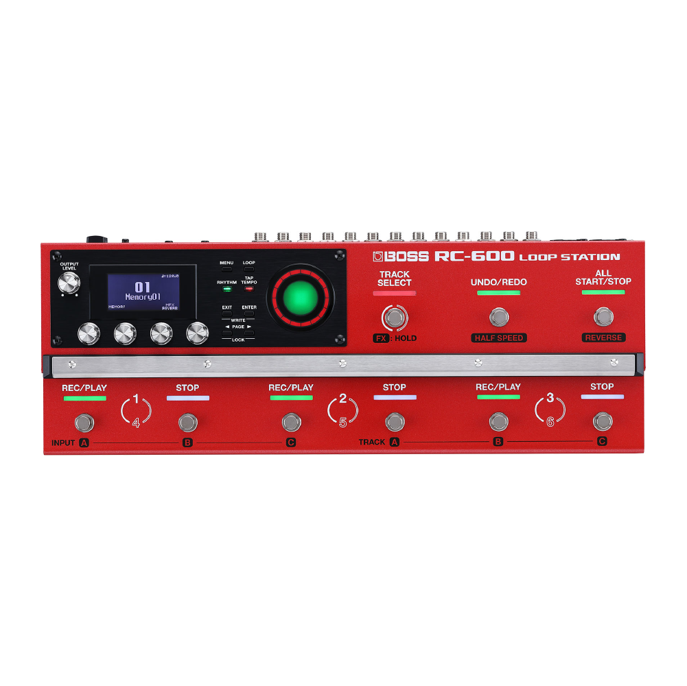 BOSS BOSS / RC-600 樂句循環工作站(Loop) — 三峽效果器｜YA! 玩音樂