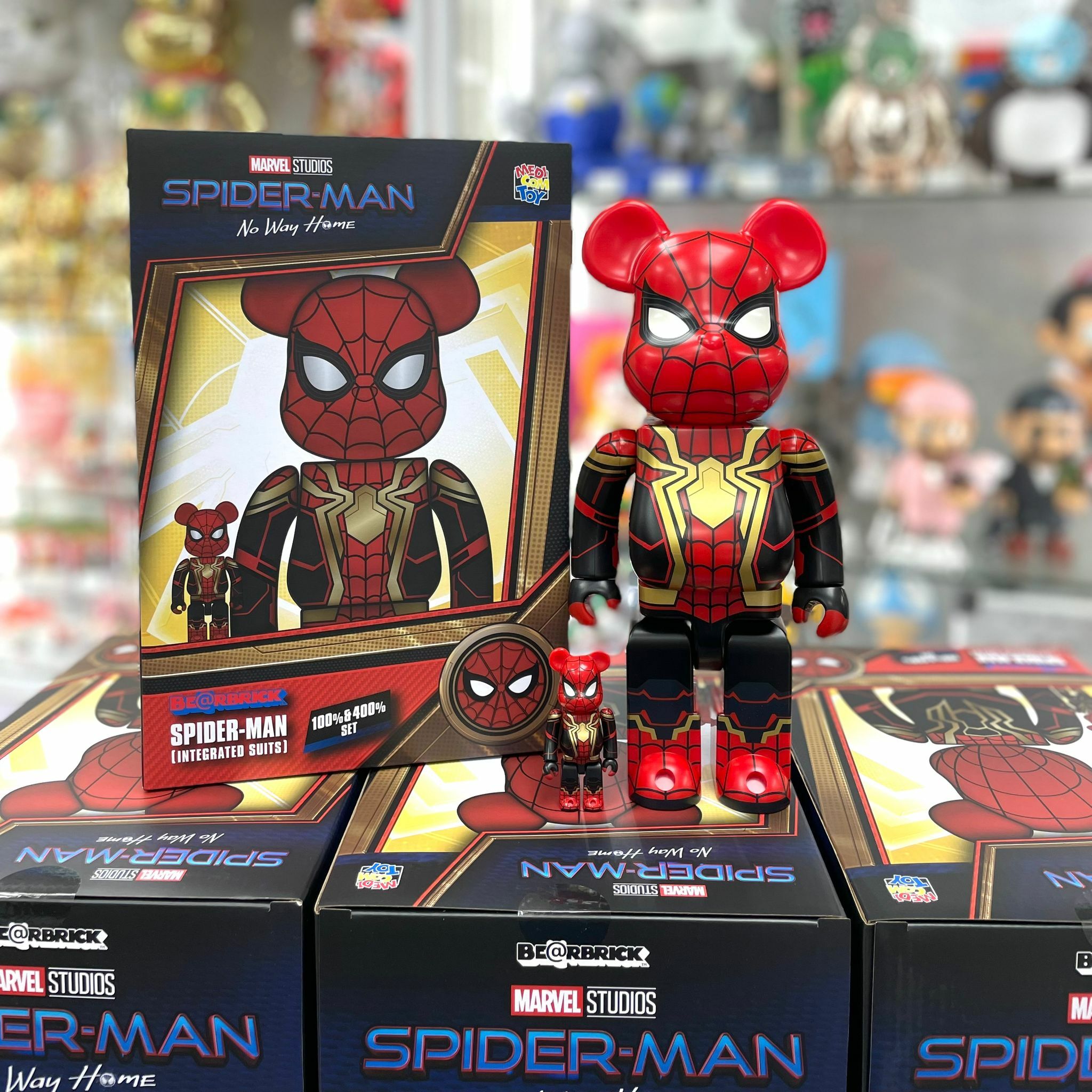 BE@RBRICK SPIDER-MAN INTEGRATED 100%400%-