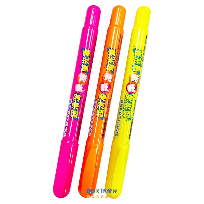 雄獅鉛筆 SIMBALION 雄獅超滑溜果凍螢光筆 FM-902 系列