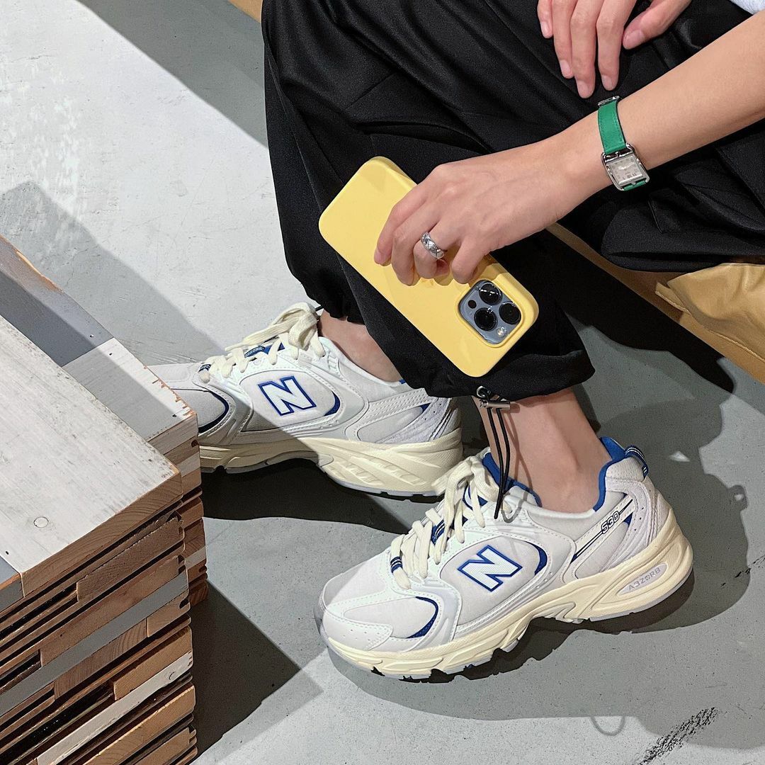 New Balance 530 藍莓奶油 克萊茵藍 奶油白 白色 復古 慢跑鞋 老爹鞋 男女尺寸 MR530AM