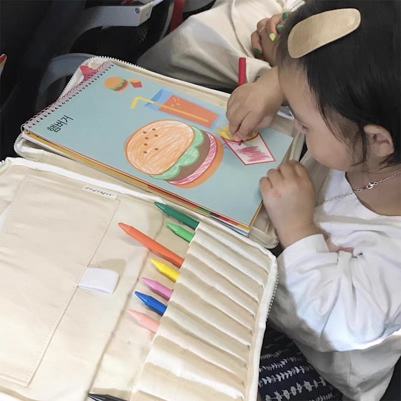 畫筆帆布收納包