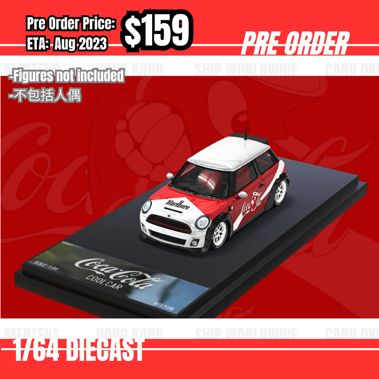 Pre Order-$159 * Time Micro * Mini Cooper R56 Malboro [OD16/06]